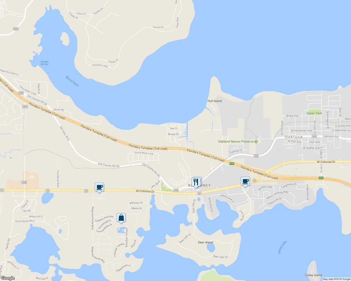 kort af killarney görðum